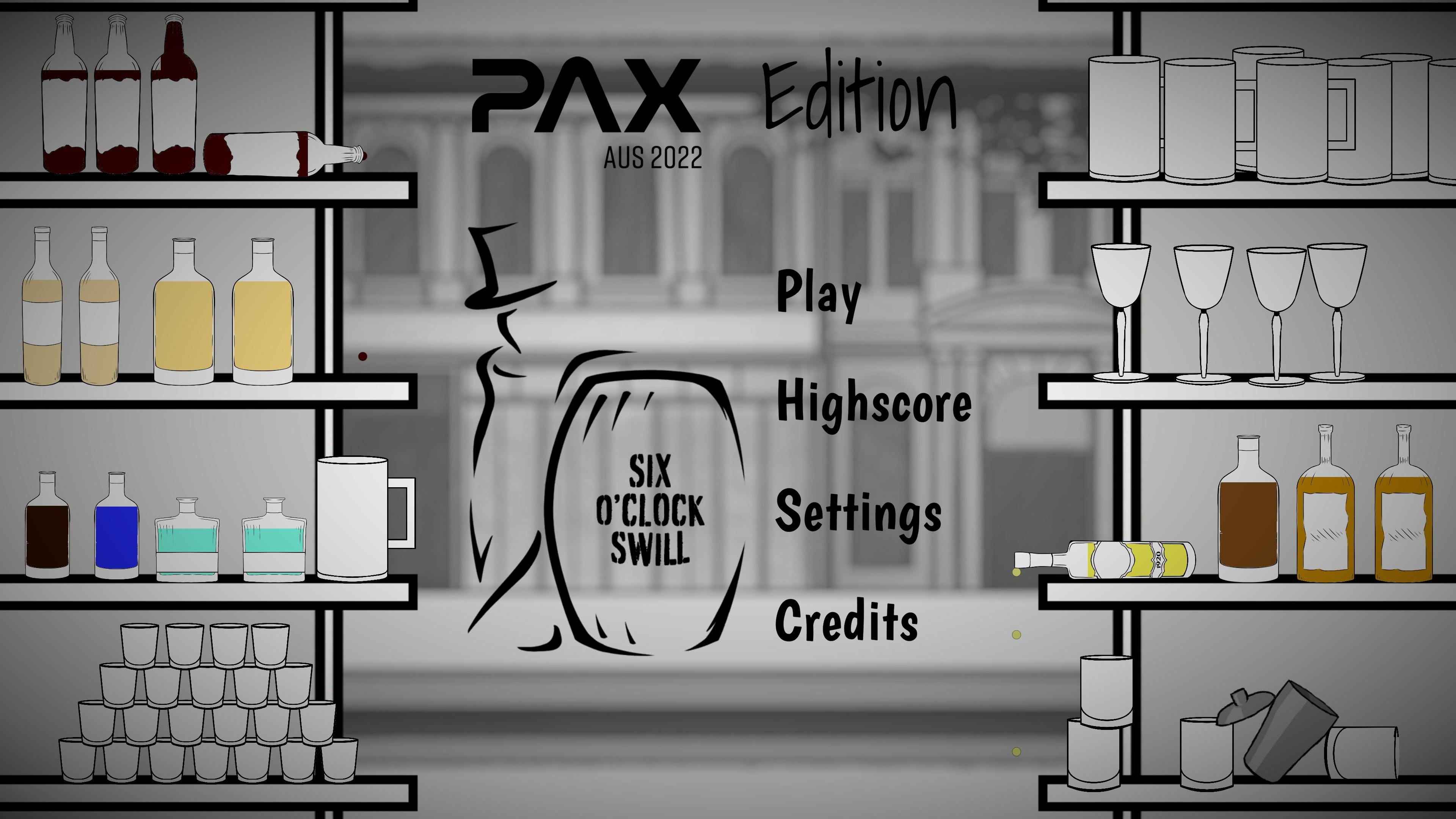 Six O'clock Swill's Main Menu
